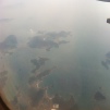 Our first view of Korea's beautiful coastline