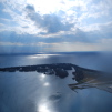 View of Toronto and Lake Ontario from the CN Tower