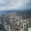 View of Toronto and Lake Ontario from the CN Tower