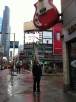 Martin at Dundas Square, Toronto's Times Square