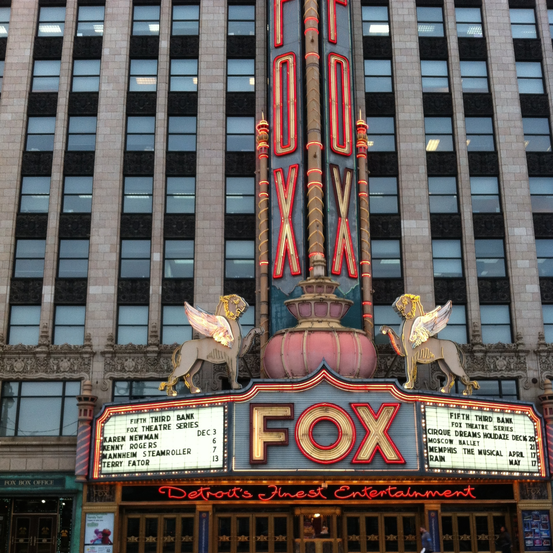 Fox Theatre at Downtown Detroit