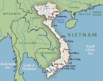 Vietnam map